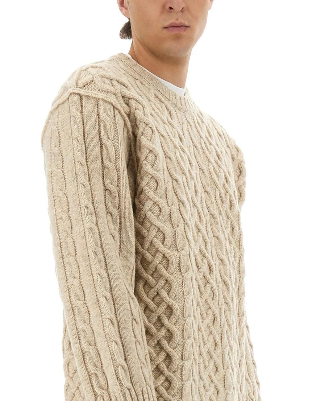 Moschino Couture Natural Sweaters for men
