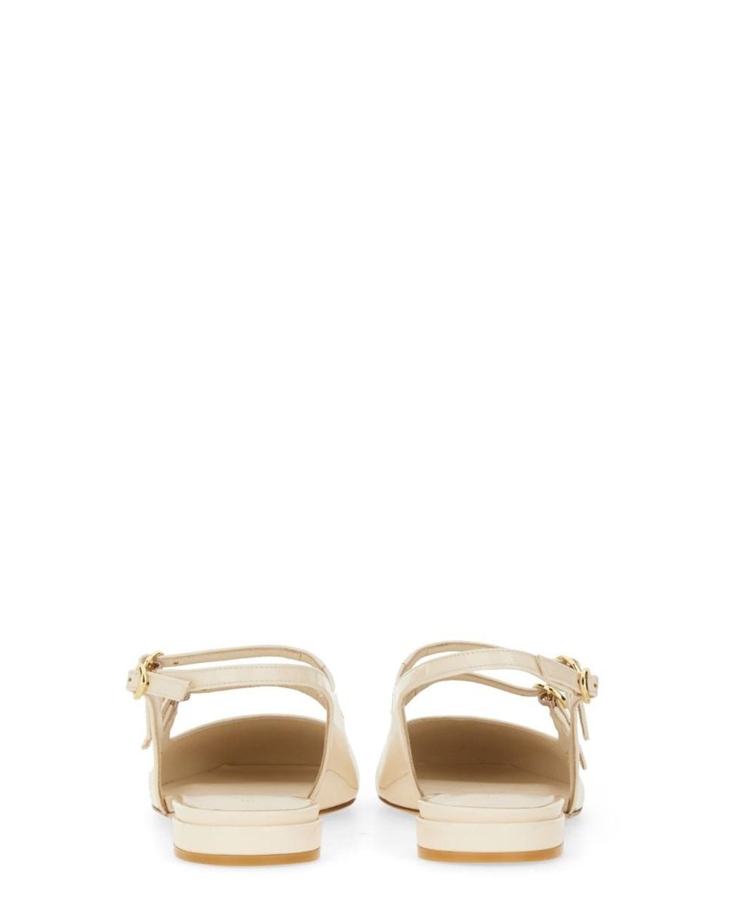 Stuart Weitzman White Benni Mj Slingback