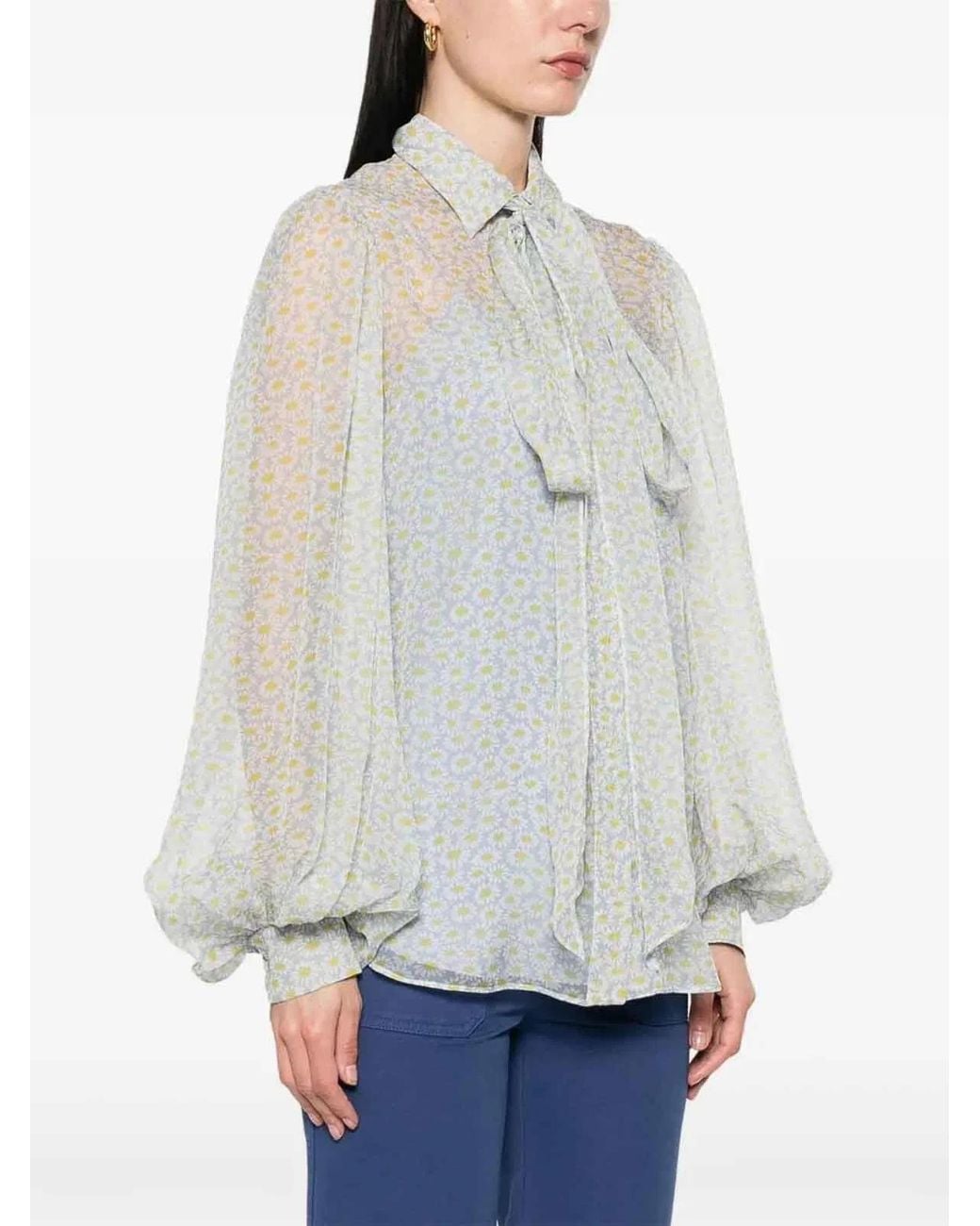 Gucci White Light Silk Shirt