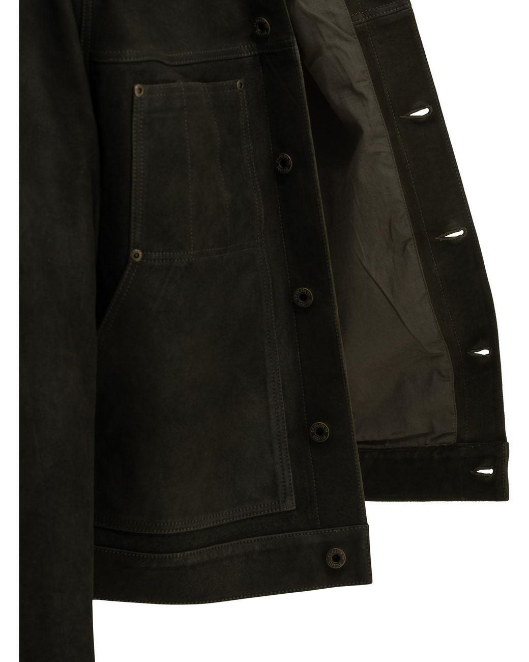 Filson Black "Cruiser" Leather Jacket for men