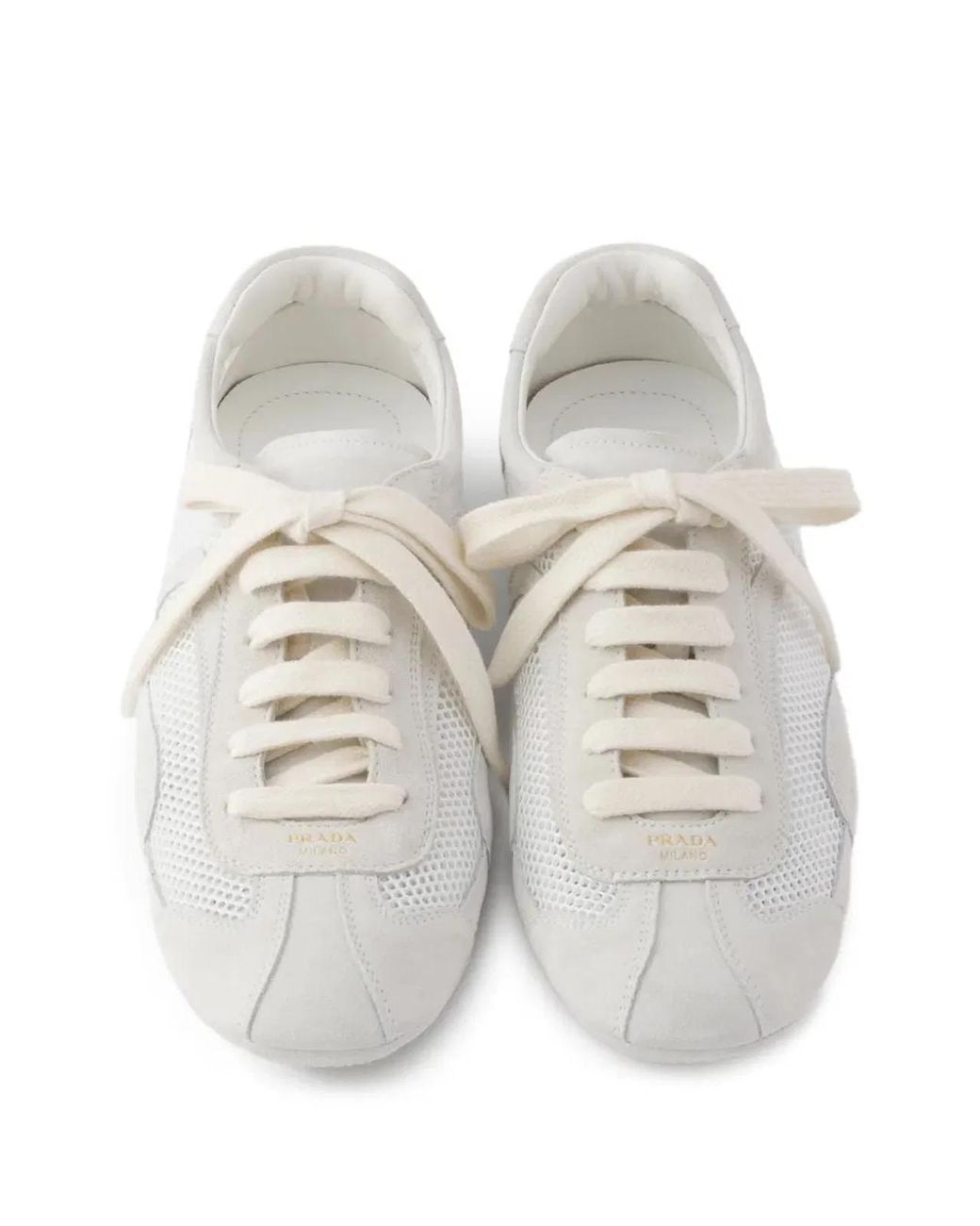 Prada White Montecarlo Sneakers