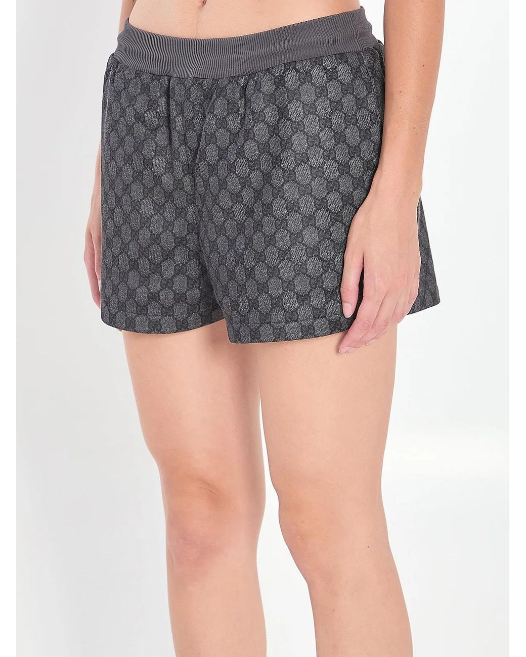 Gucci Gray Gg Shorts