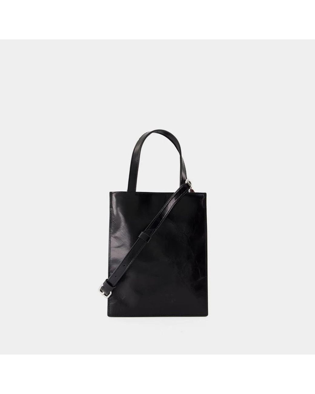 Alexander Wang Black Mini Pinch Small Shopping Handbag