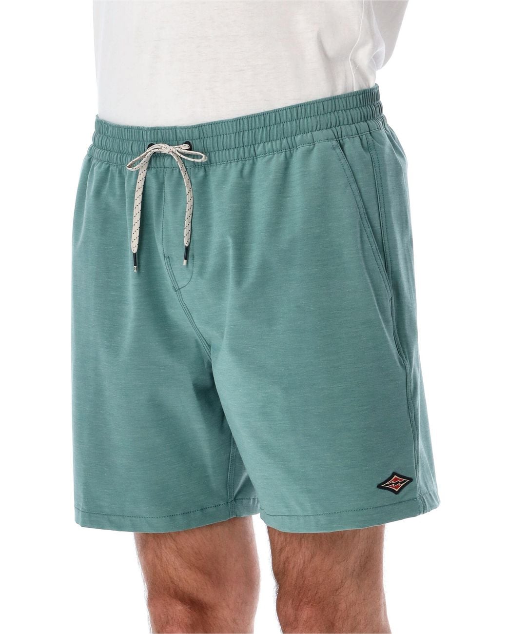 Billabong Green Every Other Day Layback 16" Swim Trunks for men