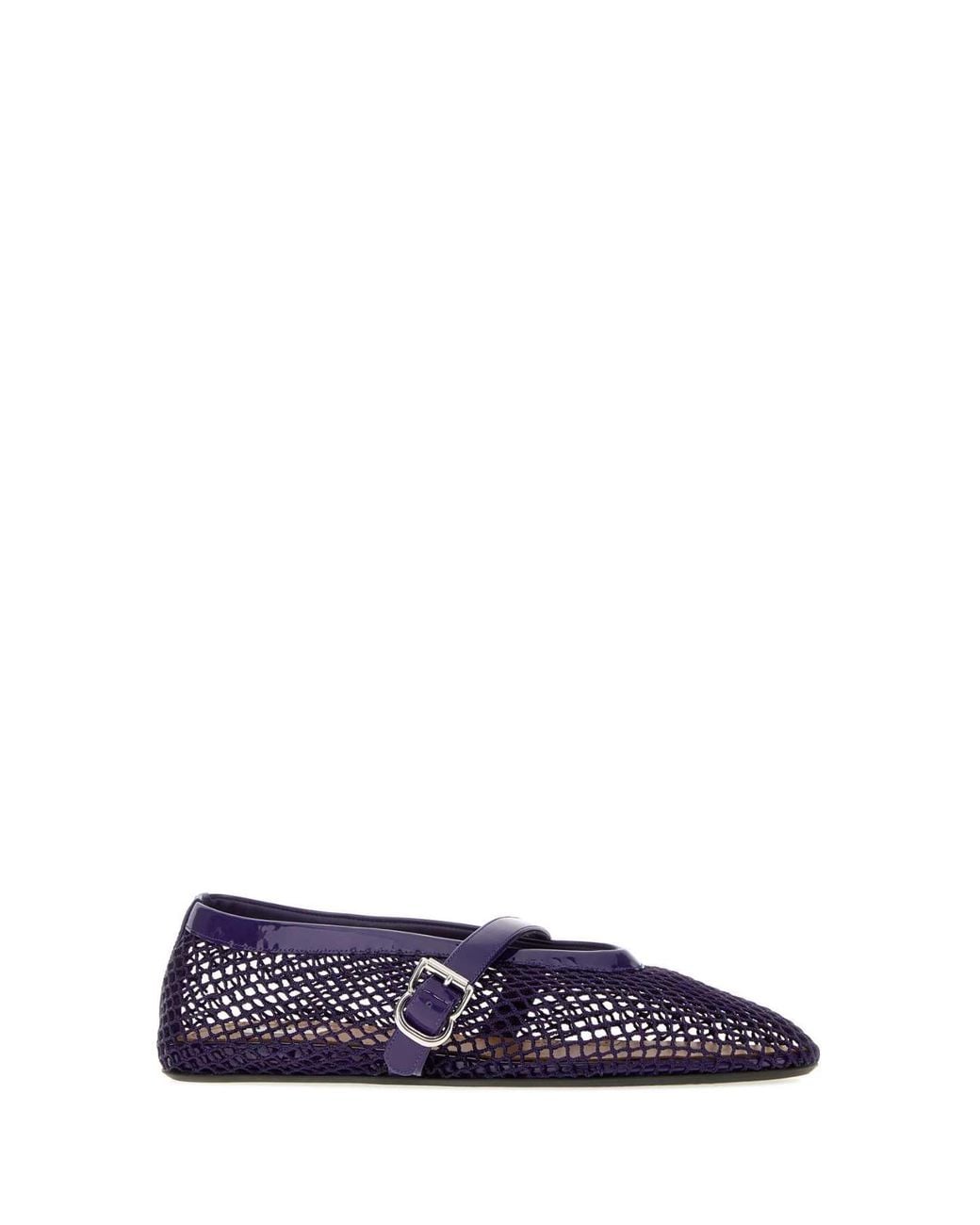 Alaïa Purple Alaia Ballerine Fishnet