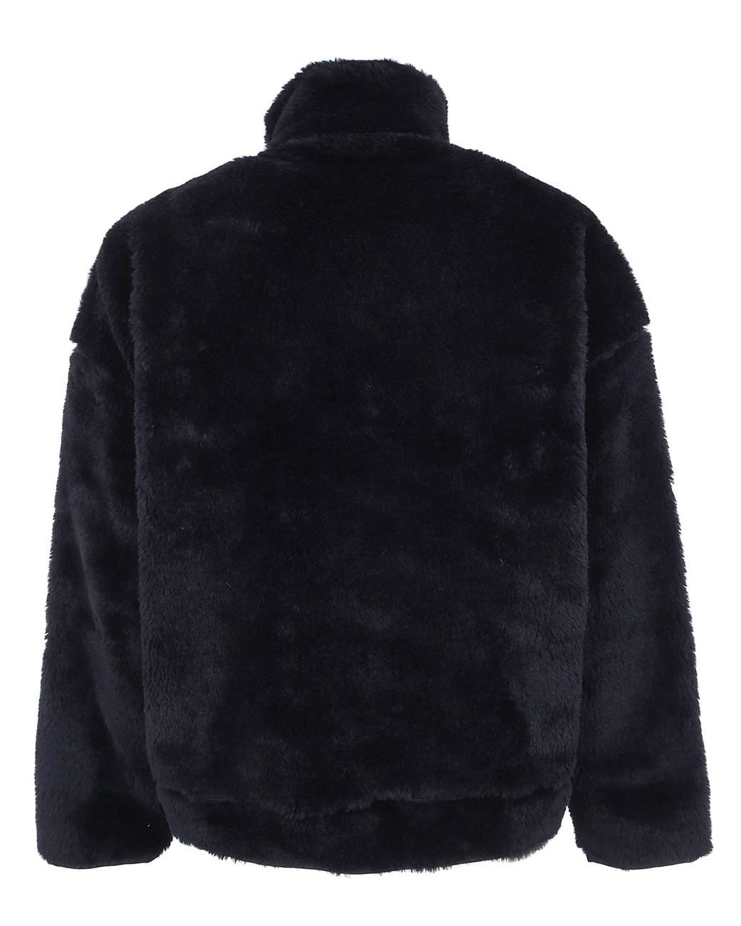 Maison Mihara Yasuhiro Blue Wide Back Boa Blouson