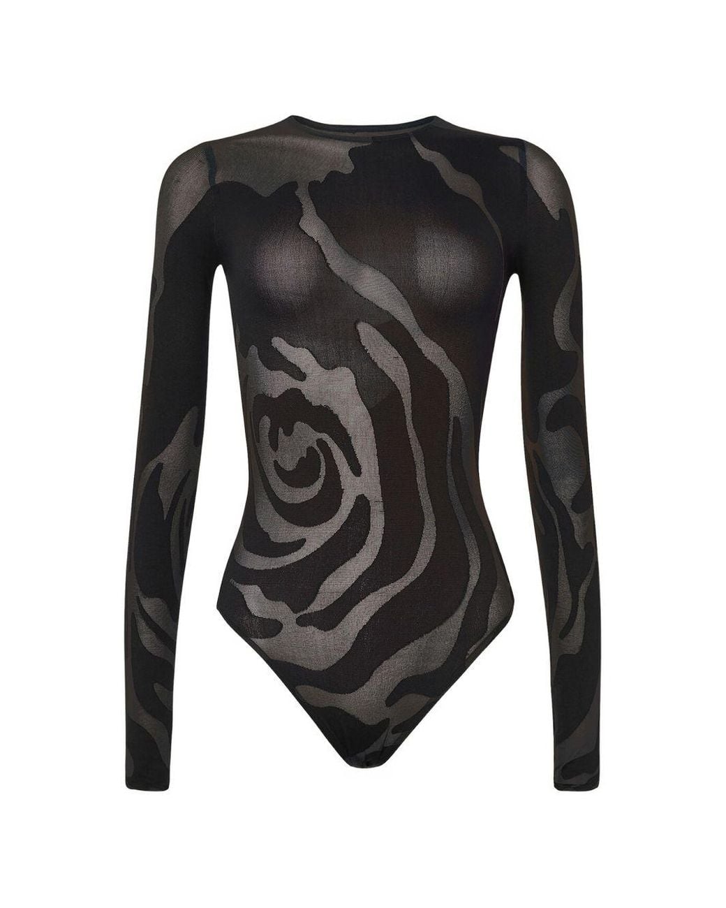 Wolford Black Polyamide Top