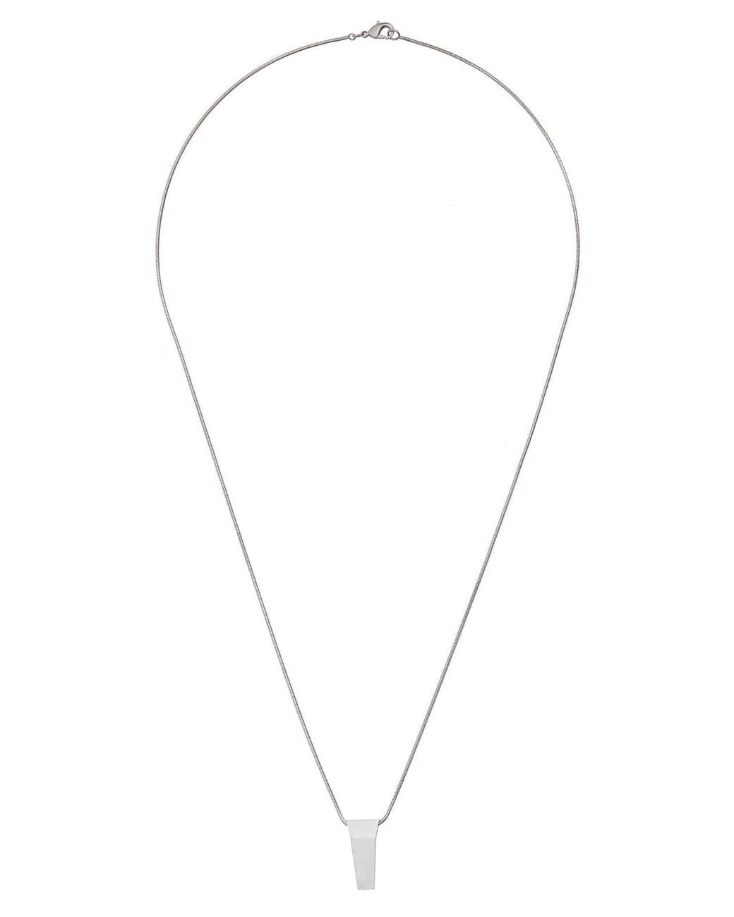 Rick Owens Metallic Mini Trunk Charm Necklace for men