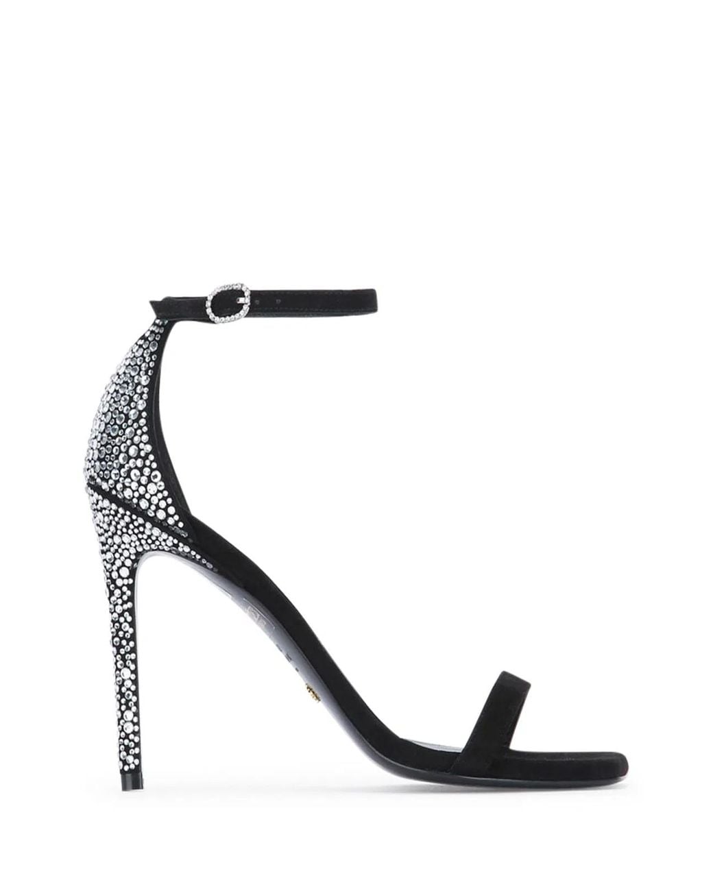 Stuart Weitzman Black Sandali