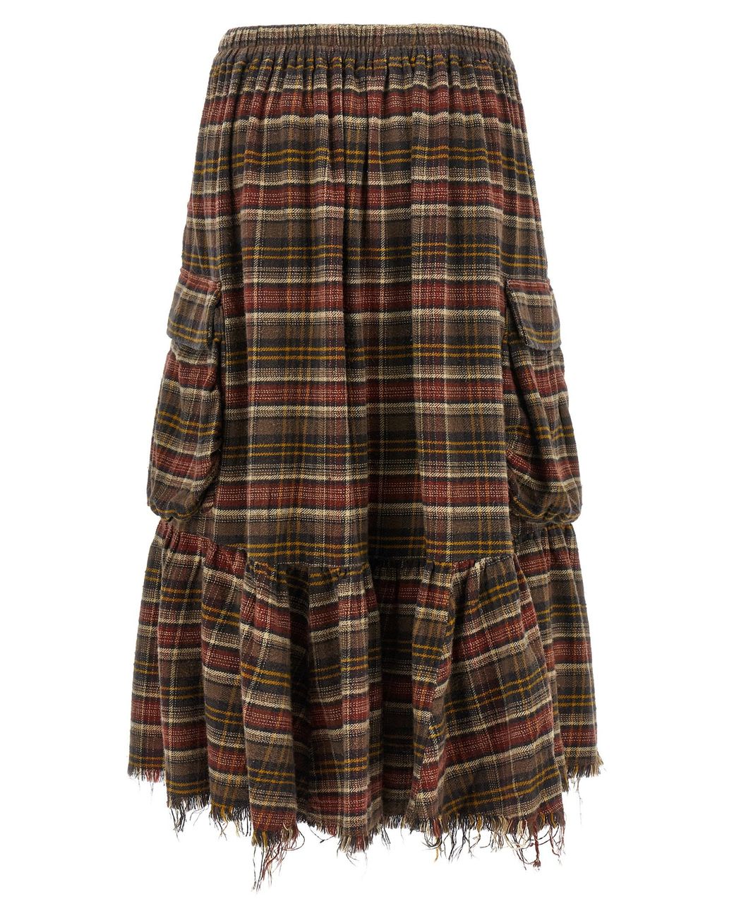 R13 Brown Cargo Skirt
