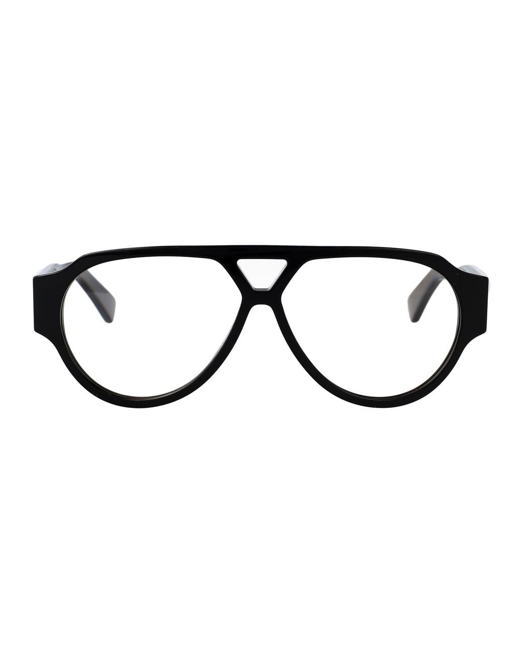 Bottega Veneta Black Transparent Acetate Sunglasses for men