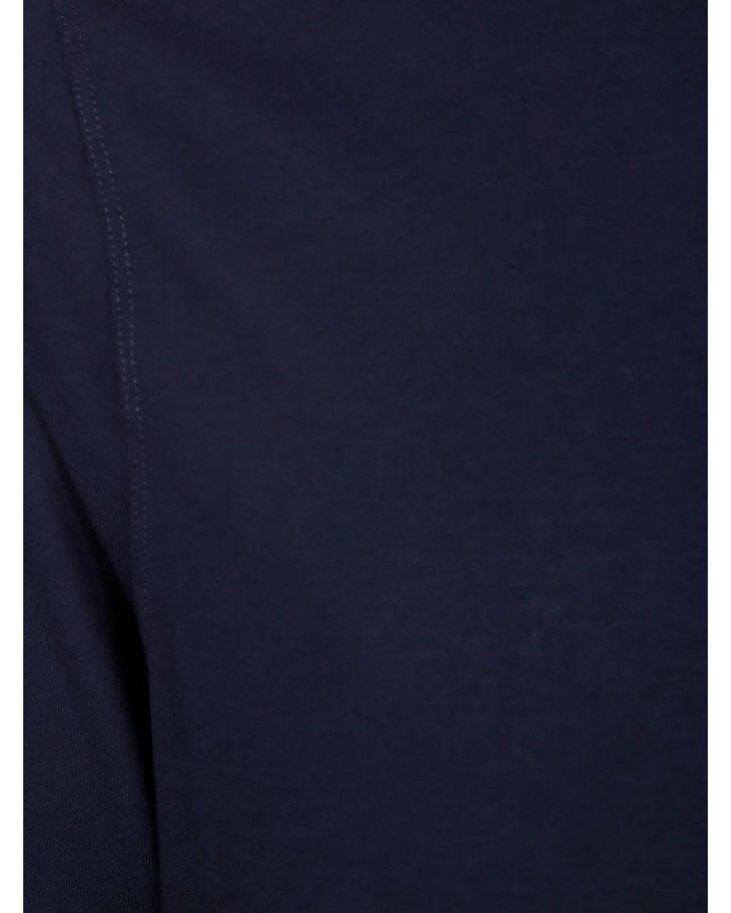 Zanone Blue Long Sleeves Classic T-Shirt for men