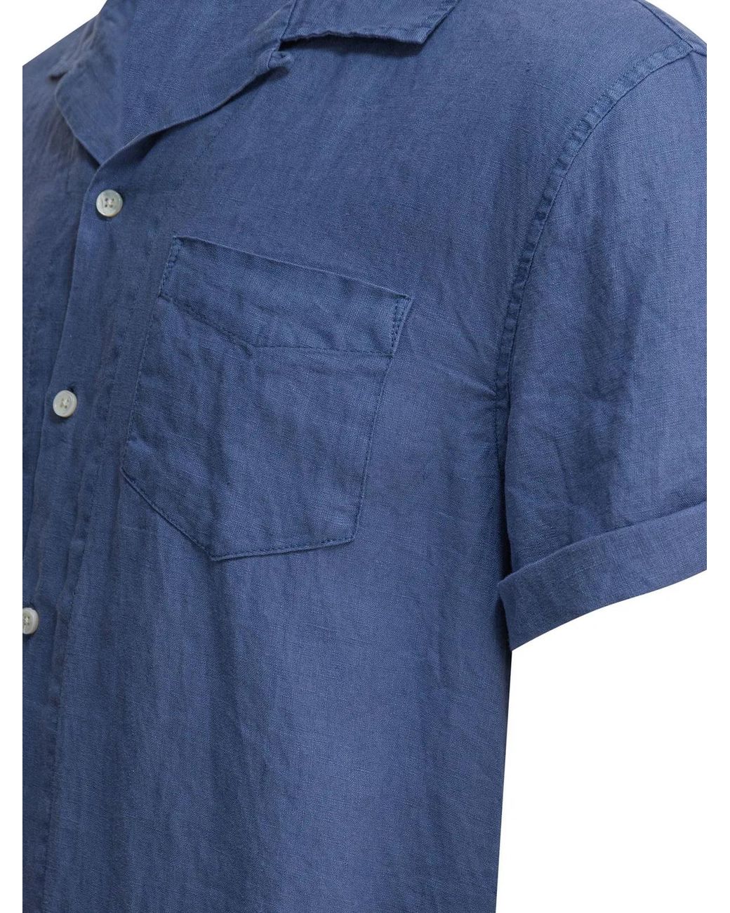 Alex Mill Blue Camp Shirt for men
