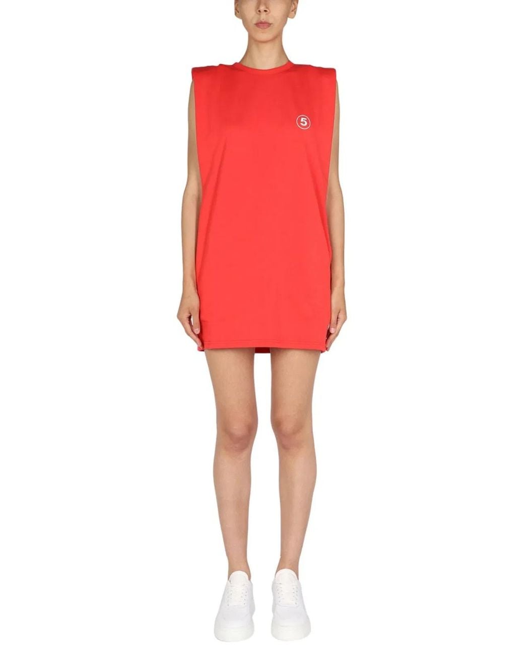 Department 5 Red Tenax Dress