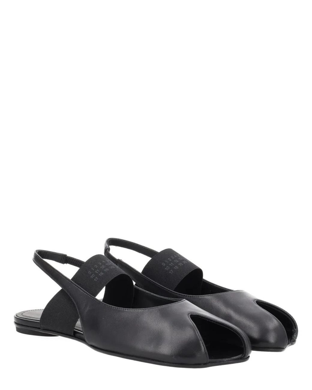 MM6 by Maison Margiela White Anatomical Slingback Sandal