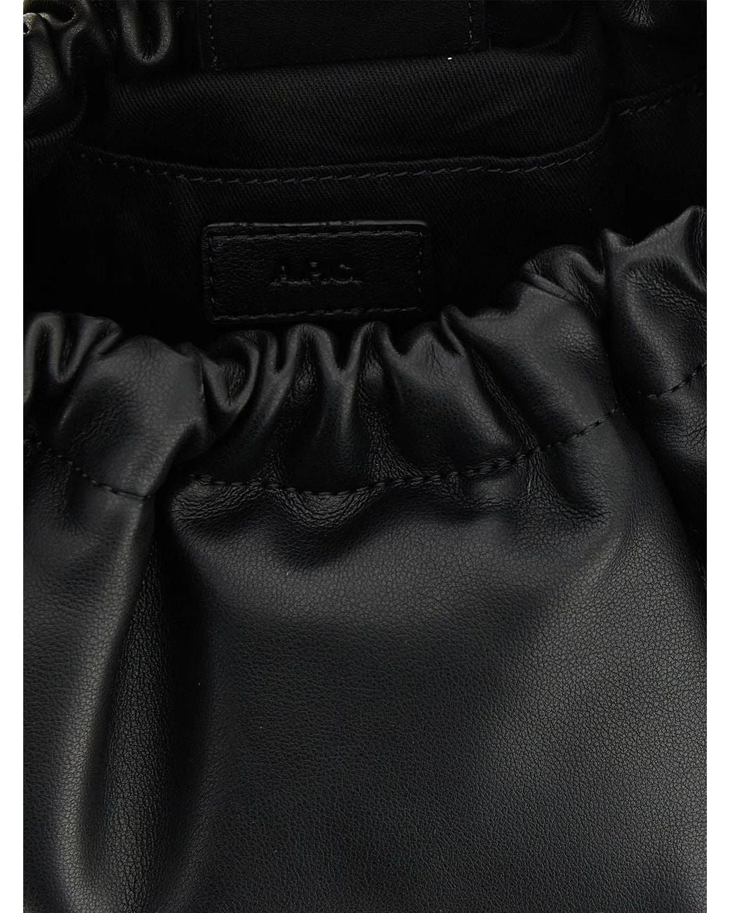 A.P.C. Black Ninon Shoulder Bag