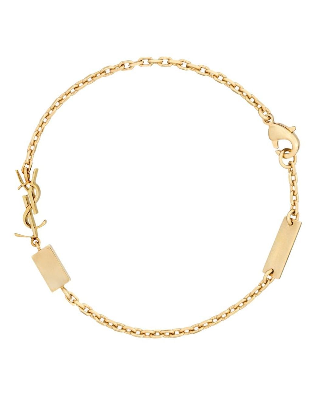 Saint Laurent Natural Bracciale "Cassandre"