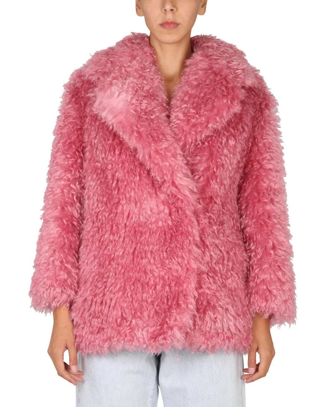BECAGLI SINCE 1994 Pink Mohair Fur