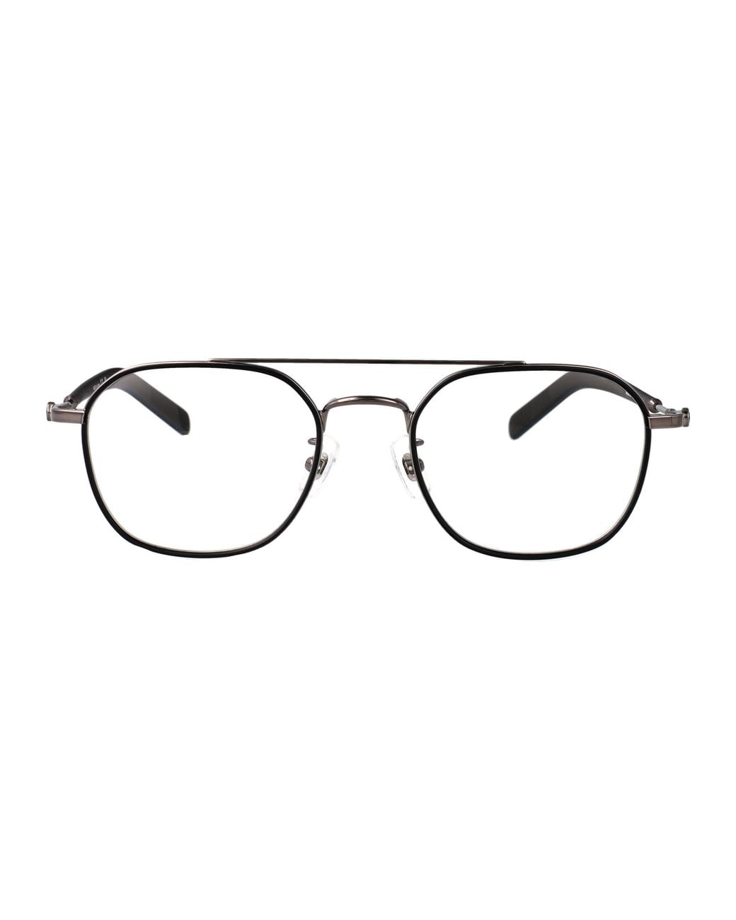Montblanc Multicolor Ruthenium-Ruthenium-Transparent Metal Glasses