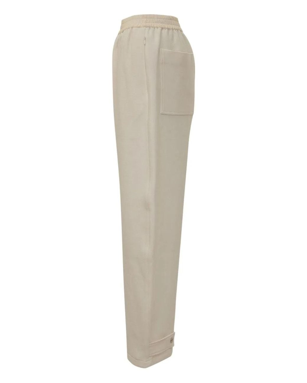 Studio Nicholson White Wool Trousers