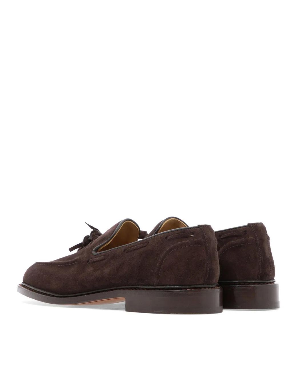 Tricker's Brown Leather Loafers for men