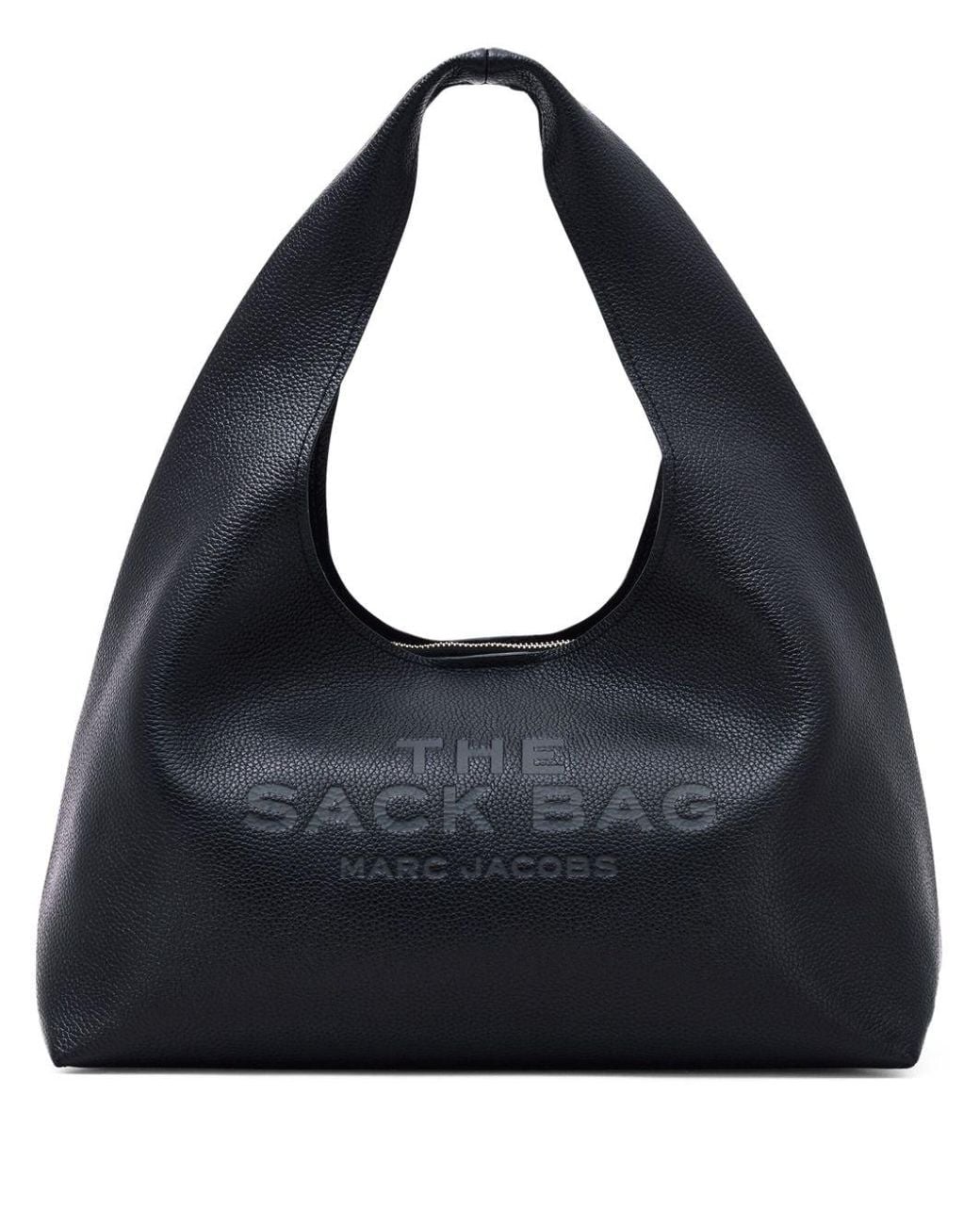 Marc Jacobs Black The Sack Leather Hobo Bag