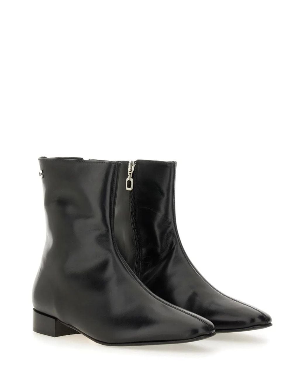 CAREL PARIS Black Ankle Boot "Aiglon"