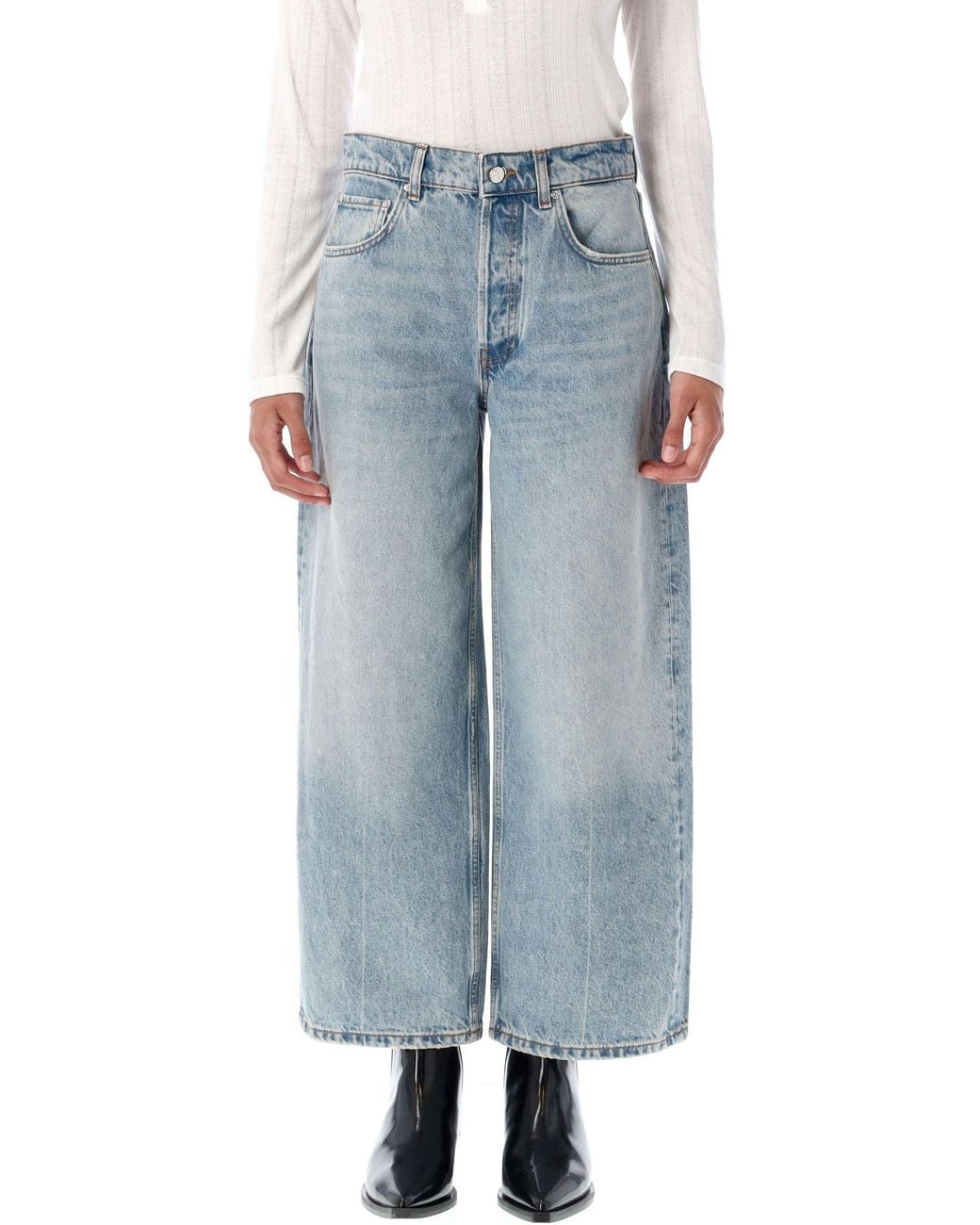 Anine Bing Blue Heath Jeans