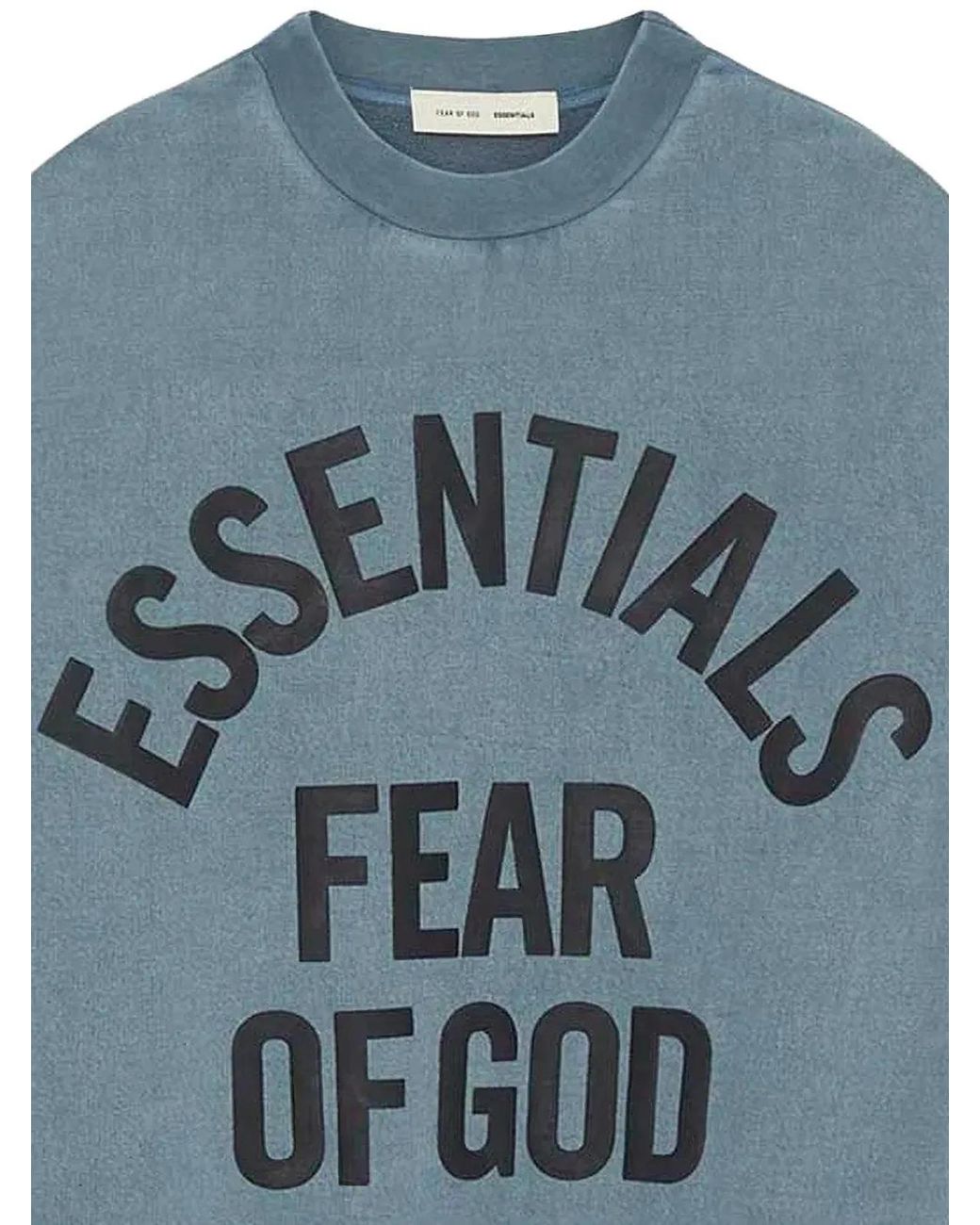 Fear Of God Blue Campus 90's Crewneck Sweater for men