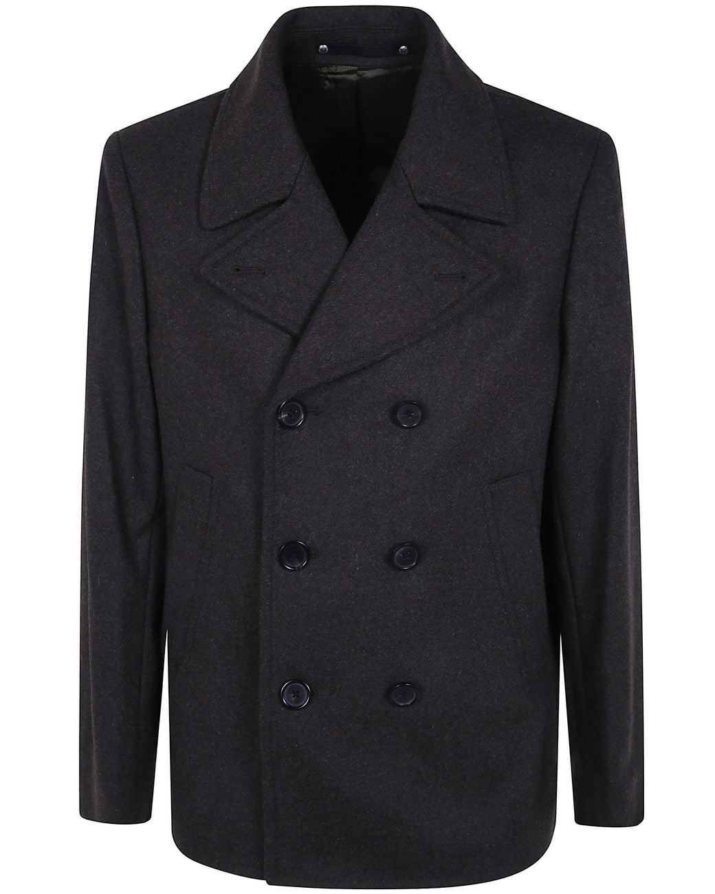 Paul Smith Black Ps Paul Smith Pea Coat for men