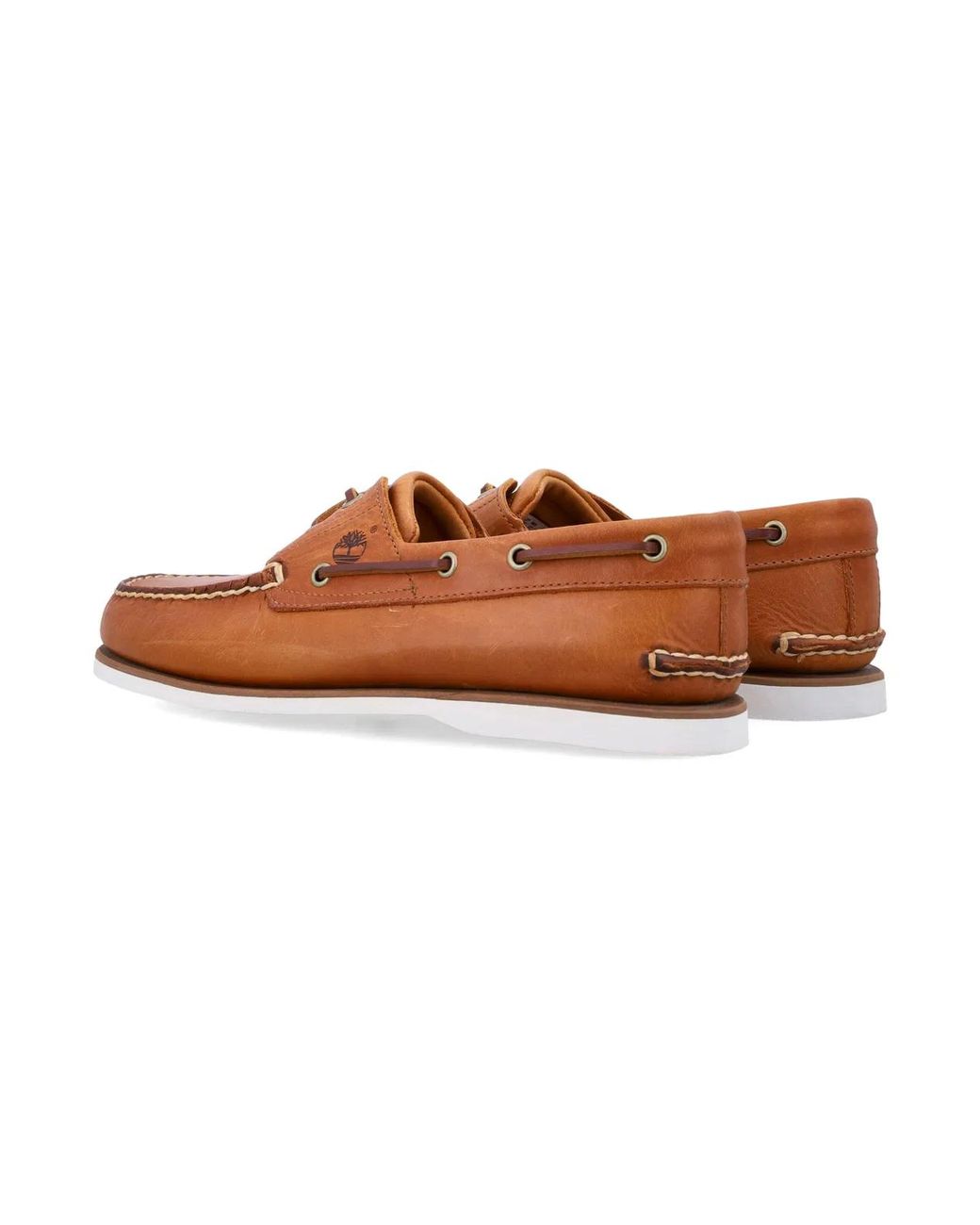 Timberland Brown 2 Eye Boat Shoe for men