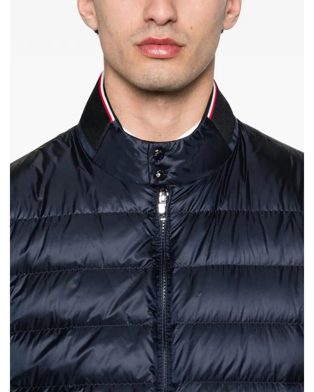 Moncler Blue Winter Jackets for men
