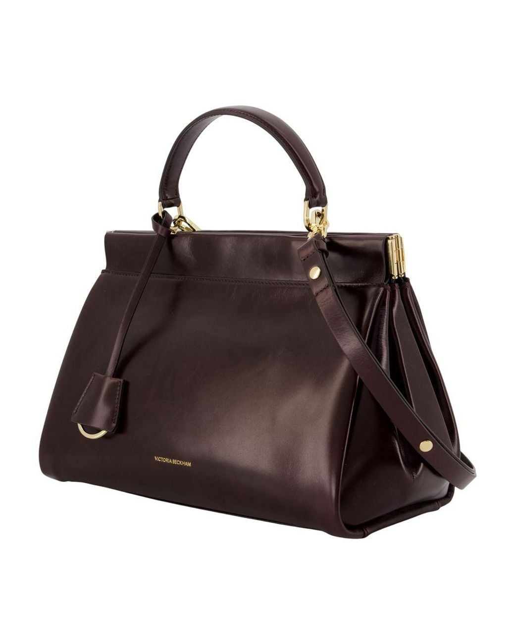 Victoria Beckham Black Sloane Frame Handbag