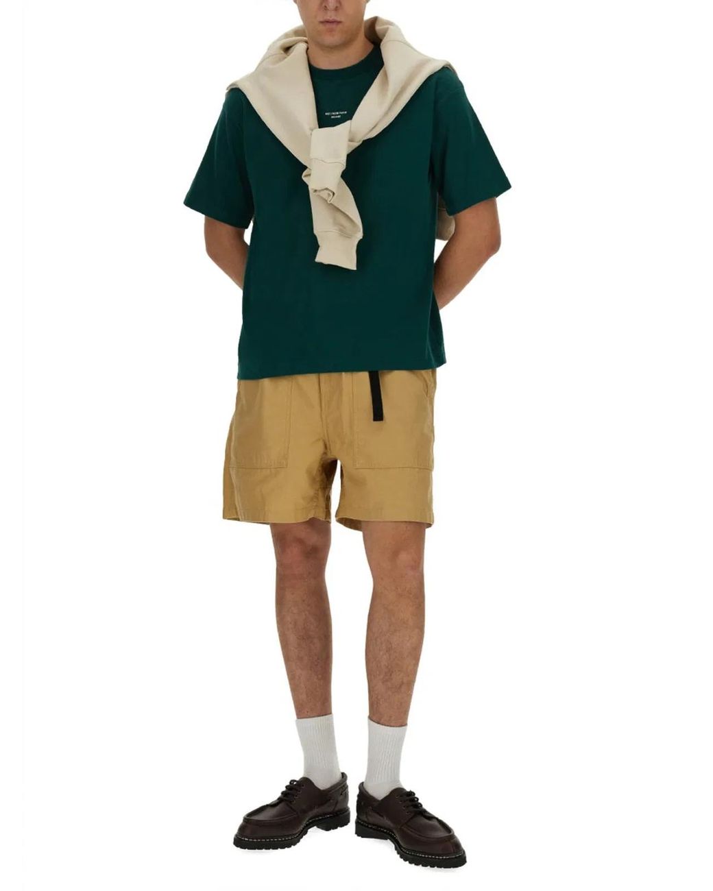 Drole de Monsieur Green Tshirt Slogan for men