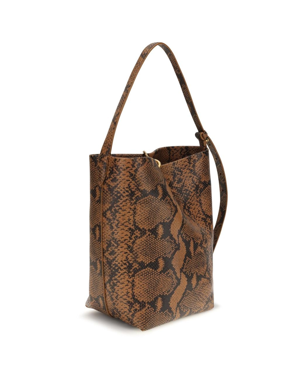 Benedetta Bruzziches Brown Medium Doudou Tout Le Jour Bucket Bag