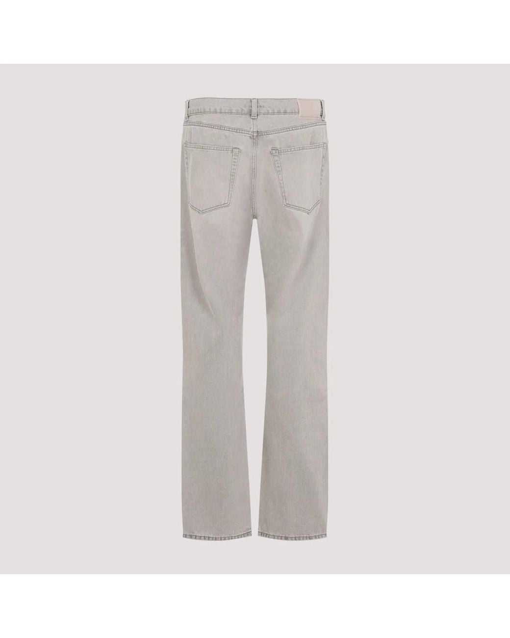 Our Legacy Gray Breeze Wash Organic Cotton First Cut Jeans for men