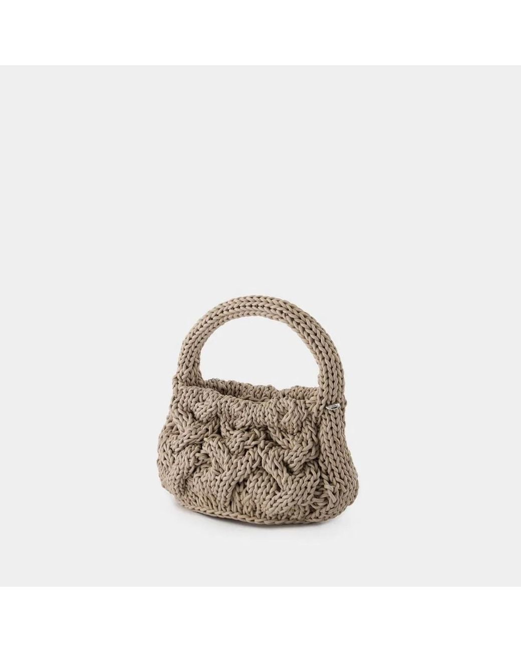 J.W. Anderson Metallic Small Cable Knit Crossbody