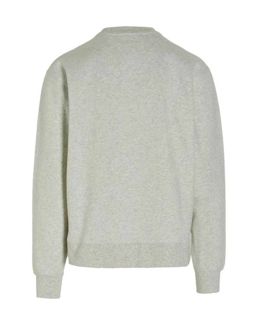 Stampd Gray 'Chrome Flame' Sweatshirt for men