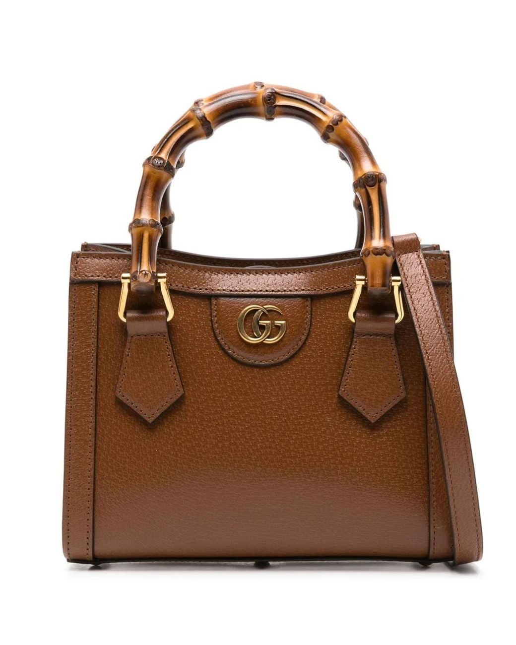 Gucci Brown Diana Small Tote Bag