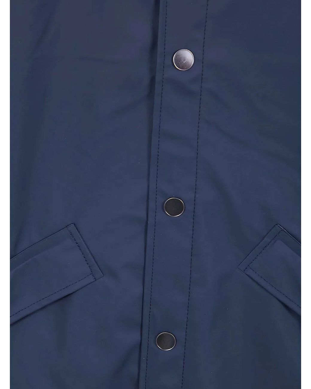 Rains Blue "W3" Long Jacket