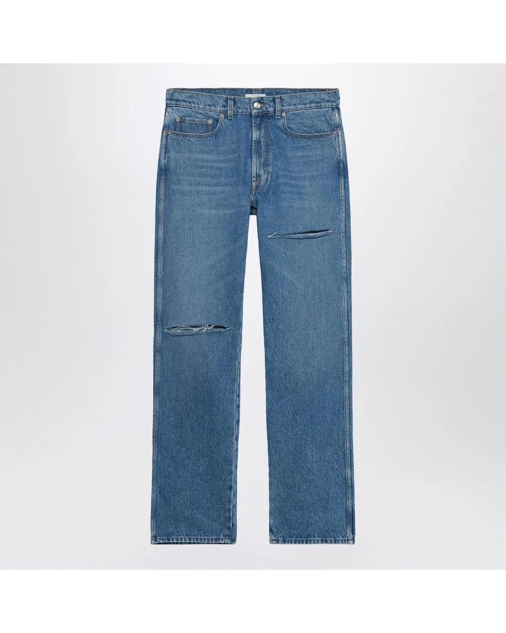 1989 STUDIO Blue Regular Denim Pants for men