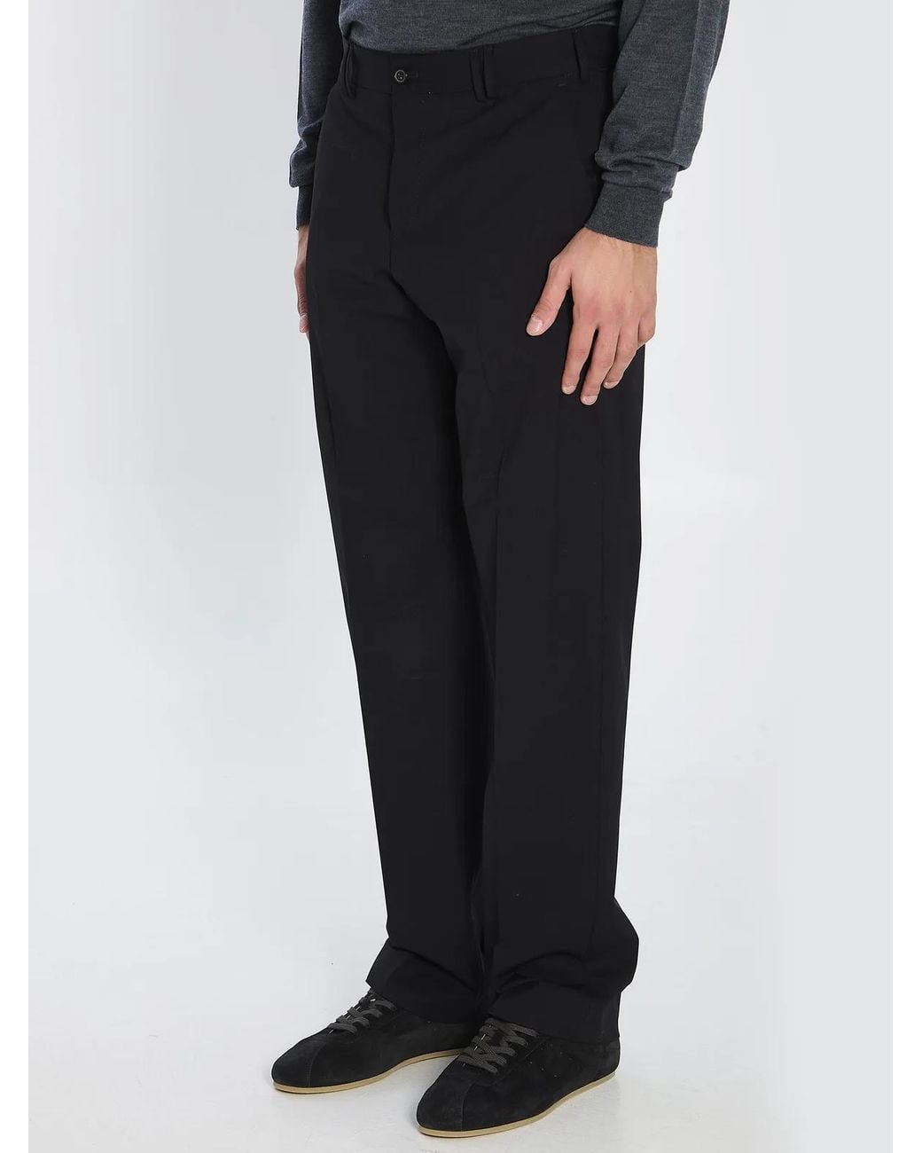 PT Torino Black Michael Pants for men