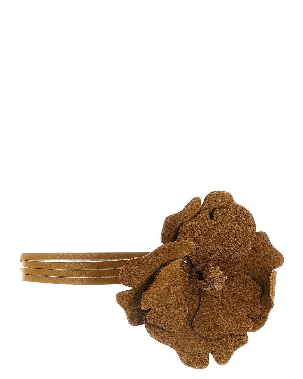 Pinko Brown 'Flower' Belt