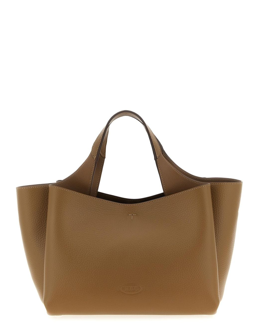 Tod's Brown Mini Leather Handbag