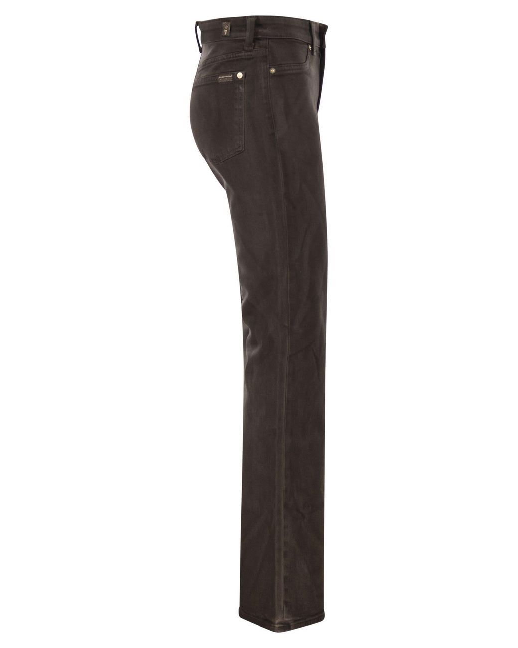 7 For All Mankind Gray The Leggy Bootcut Jeans