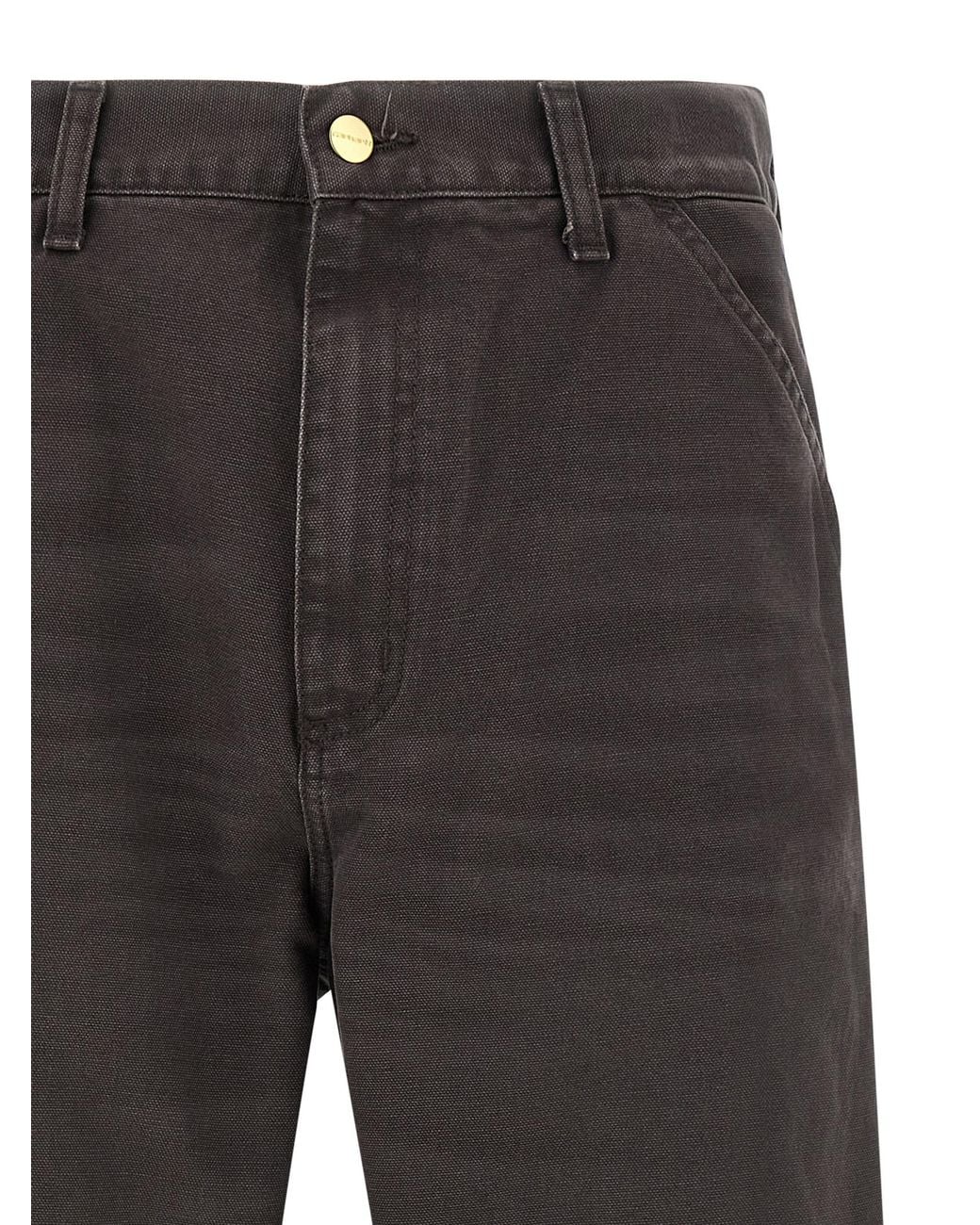 Carhartt Gray 'Single Knee' Pants for men