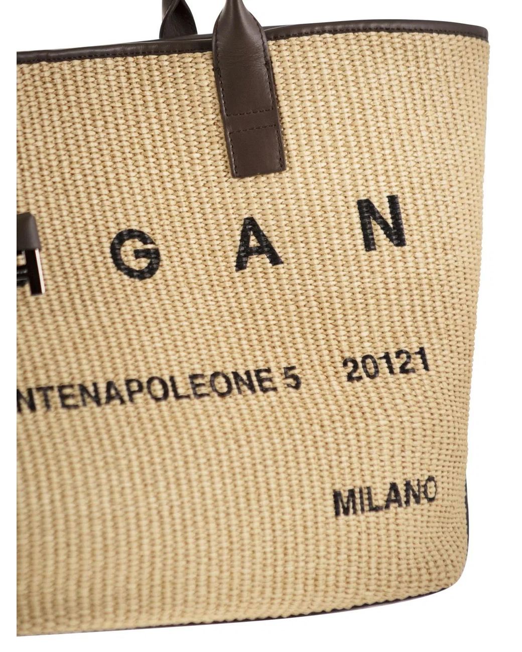 Hogan Natural Shopping Bag Address Media