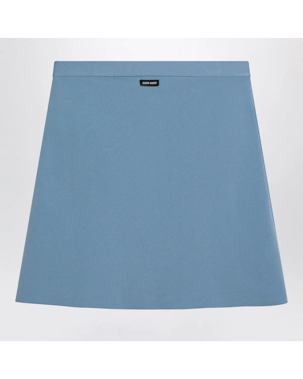 Miu Miu Blue Light Skirt