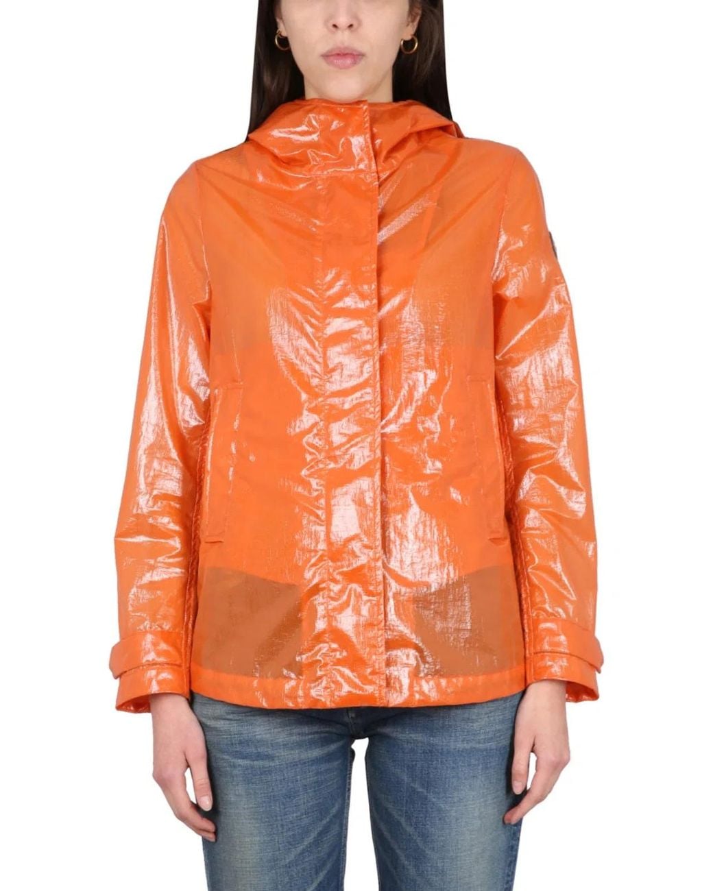 Colmar Orange Waxed Jacket