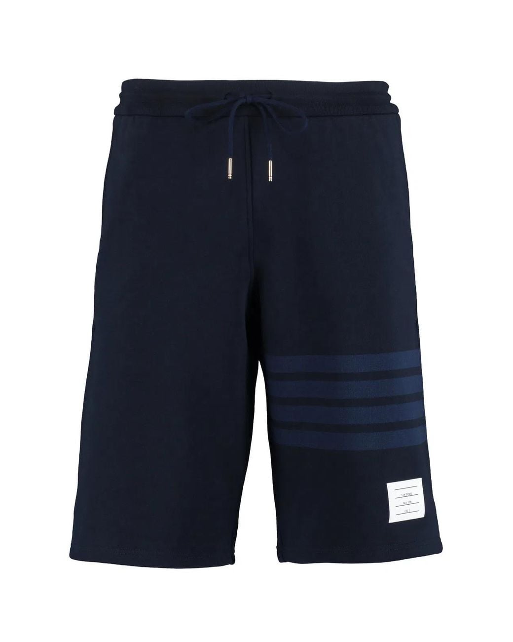 Thom Browne Blue Pure Cotton Comfortable Shorts for men